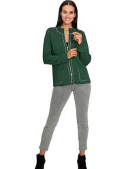 Heine Kardigan w kolorze zielonym rozmiar: 38. Zielone kardigany damskie Heine, bez wzorów. Za 100.28 zł.