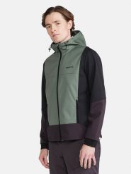 Craft Kurtka narciarska w kolorze oliwkowo-czarnym rozmiar: L. Zielone kurtki narciarskie i snowboardowe damskie Craft, l, bez wzorów, bez kaptura, narciarskie. Za 209.95 zł.
