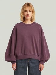 G-Star Bluza w kolorze fioletowym rozmiar: XL. Różowe bluzy bez kaptura damskie G-Star, xl, z bawełny. Za 244.95 zł.