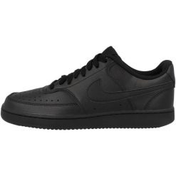 Buty męskie sportowe do chodzenia Nike COURT VISION LO NN. Czarne buty sportowe na co dzień męskie Nike, ze skóry, bez zapięcia, trekkingowe, nike court. Za 533.00 zł.