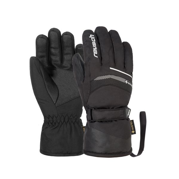 Rękawiczki dla dzieci Reusch Bolt GTX. Białe rękawiczki dziecięce REUSCH, z gore-texu, bez ramiączek. Za 192.00 zł.