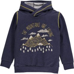 Bluza w kolorze granatowym. Niebieskie bluzy chłopięce Lamino, bez wzorów, z dresówki, bez ramiączek, bez kaptura. W wyprzedaży za 49.95 zł.