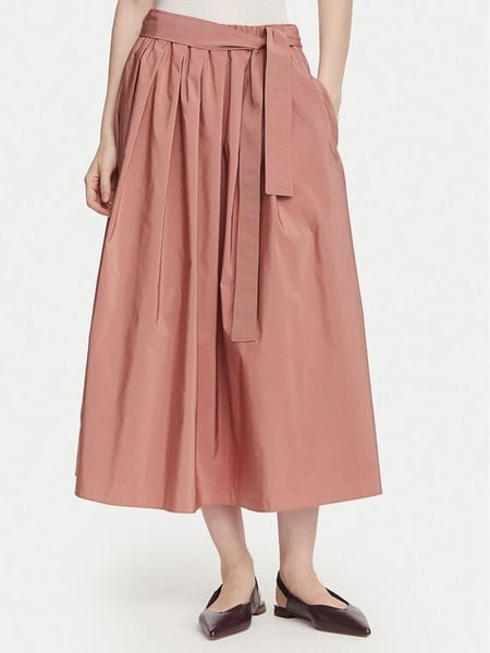 Weekend Max Mara Spódnica midi Alpaca 2625106041 Brązowy Regular Fit. Brązowe spódniczki damskie Weekend Max Mara, bez wzorów, z bawełny, midi. Za 989.99 zł.
