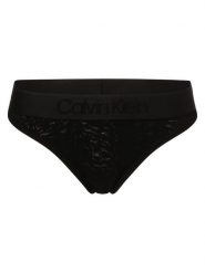 Calvin Klein Stringi Kobiety czarny, L. Czarne stringi damskie CALVIN KLEIN, l, bez wzorów. Za 139.95 zł.