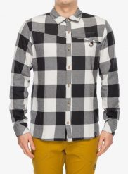 Koszula turystyczna La Sportiva Rambler Flannel Shirt. Szare koszule męskie La Sportiva, m, bez wzorów, z bawełny, bez kołnierzyka, bez ramiączek. Za 456.49 zł.