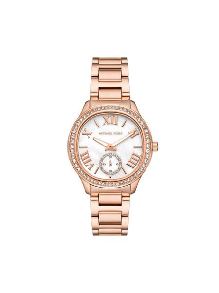 Michael Kors Zegarek Sage MK4806 Różowy. Czerwone, analogowe zegarki damskie Michael Kors. Za 1,279.00 zł.
