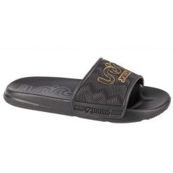 Klapki Damskie S.Land. Czarne klapki damskie Joma, bez wzorów, z gumy, bez obcasa, na obcasie. Za 96.99 zł.