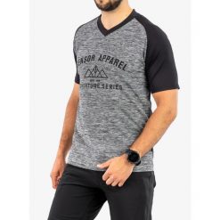 Koszulka rowerowa męska Sensor Charger Jersey SS. Szare t-shirty sportowe męskie Sensor, m, z jersey, bez ramiączek, rowerowe. Za 139.99 zł.