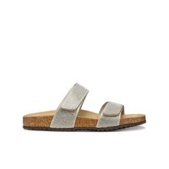 Sandały damskie Geox Brionia R D. Szare sandały damskie Converse, bez wzorów, bez obcasa. Za 384.50 zł.