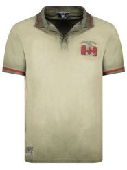 Canadian Peak Koszulka polo "Kotzeak" w kolorze khaki rozmiar: L. Brązowe koszulki polo męskie Canadian Peak, l, bez wzorów, z bawełny, bez ramiączek. Za 114.17 zł.