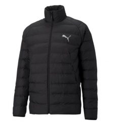 Męska Kurtka Ocieplana Polyball. Czarne kurtki męskie Puma, m, bez wzorów, z puchu, sportowe, bez kaptura. Za 516.99 zł.