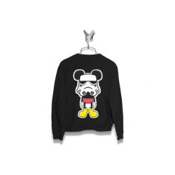 Bluza Myszka Micky Trooper Męska. Czarne bluzy bez kaptura damskie Failfake, m. Za 170.00 zł.