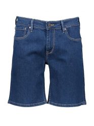 Pepe Jeans Szorty dżinsowe w kolorze granatowym rozmiar: W26. Niebieskie szorty damskie Pepe Jeans, z aplikacjami, z jeansu, klasyczne. Za 105.38 zł.