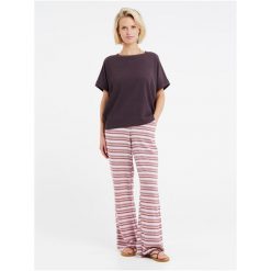 Koszulka damska Protest PRTULA t-shirt. Brązowe bluzki sportowe damskie Protest, m, bez wzorów, bez ramiączek. Za 169.99 zł.