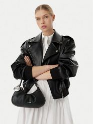 Calvin Klein Torebka Engraved Hw LV04F3554G Czarny. Czarne torebki klasyczne damskie CALVIN KLEIN, bez wzorów, ze skóry, bez dodatków. Za 369.99 zł.