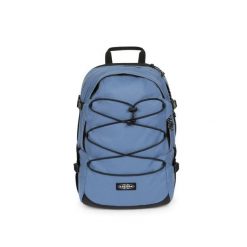 Średni plecak z uchwytem na bidon Eastpak. Niebieskie plecaki damskie Eastpak, bez wzorów, biznesowe. Za 421.50 zł.