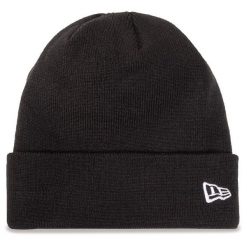 Czapka New Era. Czarne czapki męskie New Era, na zimę, bez wzorów. Za 109.99 zł.