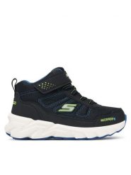Skechers Sneakersy Elite Sport Tread - Aquavek HI 406336L/BKBL Czarny. Czarne trampki i tenisówki chłopięce Skechers, bez wzorów, ze skóry, sportowe, bez zapięcia. Za 289.99 zł.
