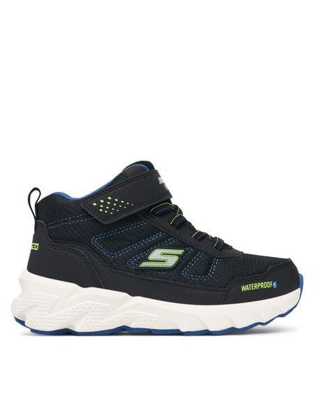 Skechers Sneakersy Elite Sport Tread - Aquavek HI 406336L/BKBL Czarny. Czarne trampki i tenisówki chłopięce Skechers, bez wzorów, ze skóry, sportowe, bez zapięcia. Za 289.99 zł.