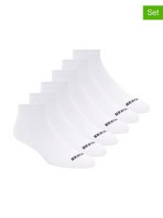 Skechers Skarpety (12 par) w kolorze białym rozmiar: 37-40,5. Białe skarpetki męskie Skechers, bez wzorów, ze splotem. Za 34.99 zł.