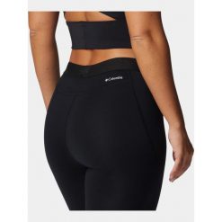 Legginsy termiczne turystyczne damskie Columbia Stretch. Czarne legginsy damskie Columbia, xl, bez wzorów. Za 197.99 zł.