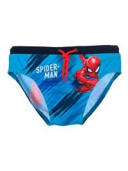 Spiderman Kąpielówki "Spider-Man" w kolorze niebiesko-czerwonym rozmiar: 116. Czerwone kąpielówki męskie Spiderman, bez wzorów, z materiału. Za 26.99 zł.