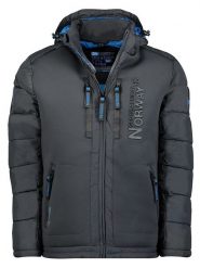 Geographical Norway Kurtka zimowa "Beachwood" w kolorze antracytowym rozmiar: S. Czarne kurtki damskie Geographical Norway, na zimę, s, bez wzorów, z puchu, bez kaptura. Za 216.95 zł.
