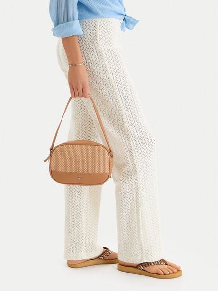 Roxy Torebka CEO-ROXY-L-001-09 Brązowy. Brązowe torebki klasyczne damskie Roxy, bez wzorów, z materiału, bez dodatków. Za 139.99 zł.