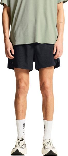 Shorty Craft Hypervent Structure Noir Męskie. Czarne szorty męskie Craft, bez wzorów, z elastanu, klasyczne. Za 245.35 zł.