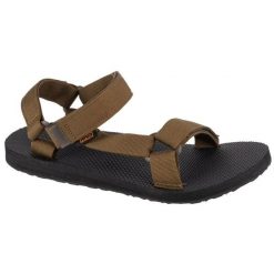 Sandały Teva M Original Universal Sandals M 1004006-DOL zielone. Zielone sandały męskie z gumy, bez zapięcia. Za 374.45 zł.