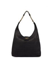 Elisabetta Franchi Torebka BS-01A-61E2-V390 Czarny. Czarne torebki klasyczne damskie Elisabetta Franchi, bez wzorów, ze skóry, bez dodatków. Za 1,659.99 zł.