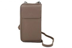 Portfel listonoszka 2w1 BARBERINI'S 908-18 pudrowy. Czerwone shopper bag damskie Barberinis, bez wzorów, ze skóry, przez ramię, duże, bez dodatków. Za 159.99 zł.