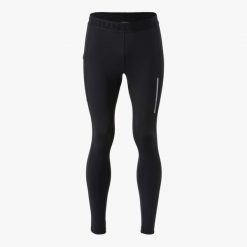 Długie legginsy treningowe męskie Swedemount Core Long Tights szybkoschnące. Czarne bielizna termoaktywna męska SWEDEMOUNT, m, bez wzorów, z tkaniny. Za 169.99 zł.