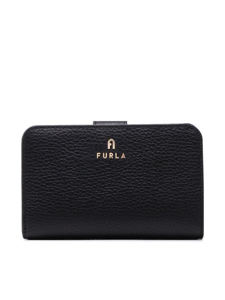 Furla Portfel Camelia WP00314-HSF000-O6000-1-007-20-CN-P Czarny. Czarne portfele damskie Furla, bez wzorów, ze skóry. Za 749.99 zł.