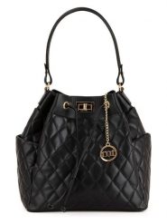 Mia Tomazzi Skórzana torebka "Brusuglio" w kolorze czarnym - 28 x 27 x 17 cm rozmiar: onesize. Czarne torebki klasyczne damskie Mia Tomazzi, bez wzorów, z materiału, bez dodatków. Za 298.67 zł.