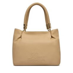Torebka LOVE MOSCHINO. Brązowe torebki klasyczne damskie Love Moschino, bez wzorów, bez dodatków. Za 1,049.00 zł.
