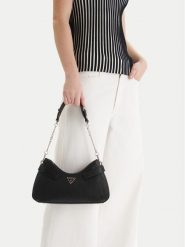 Guess Torebka Serenova HWZG80 91180 Czarny. Czarne torebki klasyczne damskie Guess, z aplikacjami, ze skóry, bez dodatków. Za 639.99 zł.