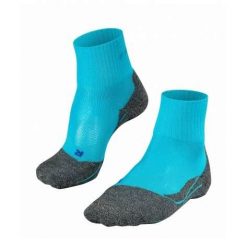 Skarpetki damskie Falke TK2 Short Cool. Czarne skarpetki damskie Falke, bez wzorów, z elastanu. Za 151.00 zł.