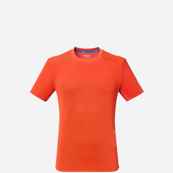 Koszulka do biegania męska Millet Intense Pro Light Ts Ss M active fit. Brązowe t-shirty sportowe męskie Millet, m, z materiału, bez ramiączek, do biegania. Za 299.00 zł.