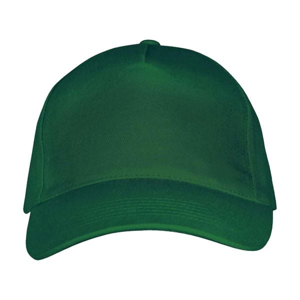 Czapka Z Daszkiem Z 5 Panelami Long Beach. Zielone czapki z daszkiem damskie SOL'S, bez wzorów. Za 31.99 zł.