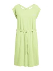 Bench Sukienka "Helmi" w kolorze jasnozielonym rozmiar: 38. Zielone sukienki damskie Bench, na co dzień, bez wzorów, z bawełny, bez kołnierzyka, bez ramiączek, midi, proste. Za 117.73 zł.