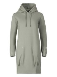 Alpine Pro Sukienka dresowa "Lorra" w kolorze zielonym rozmiar: M/L. Zielone sukienki damskie Alpine Pro, l, bez wzorów, z dresówki, bez kołnierzyka, bez ramiączek, mini. Za 135.81 zł.