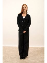 Just Cashmere Kaszmirowy kardigan w kolorze czarnym rozmiar: L. Czarne kardigany damskie Just Cashmere, l, bez wzorów, z kaszmiru. Za 630.99 zł.