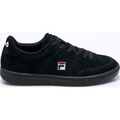 Fila - Buty Portland S Low. Czarne buty sportowe na co dzień męskie Fila, z gumy, bez zapięcia. W wyprzedaży za 149.90 zł.