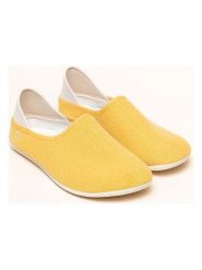 Kitz-pichler Kapcie "Linen Slip-On" w kolorze żółtym rozmiar: 42. Żółte kapcie damskie kitz-pichler, bez wzorów, z materiału. Za 152.99 zł.
