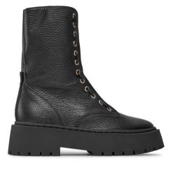 Trapery Steve Madden. Czarne trapery damskie Steve Madden, bez obcasa. Za 799.99 zł.