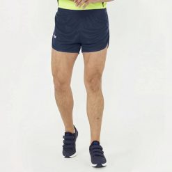 Męskie Szorty Biegowe 100% Poliester Niebieskie RODI. Niebieskie szorty męskie Legea, m, z bawełny, do biegania. Za 84.00 zł.