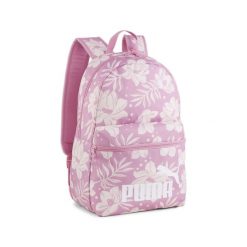 Plecak z nadrukiem PUMA Phase PUMA Mauved Out Floral Aop Pink. Białe plecaki męskie Puma, bez wzorów. Za 79.90 zł.