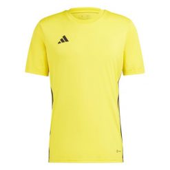 Koszulka męska adidas Tabela 23 Jersey. Żółte t-shirty sportowe męskie Adidas, l, z jersey, bez ramiączek, do piłki nożnej. Za 61.00 zł.