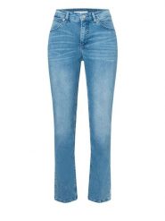 MAC Dżinsy "Melanie" - Slim fit - w kolorze niebieskim rozmiar: 36/L32. Niebieskie jeansy damskie MAC. Za 184.46 zł.